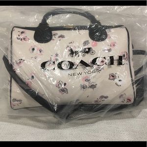 COACH wildflower mini satchel